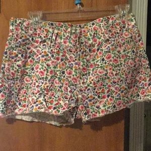 MADEWELL flower shorts